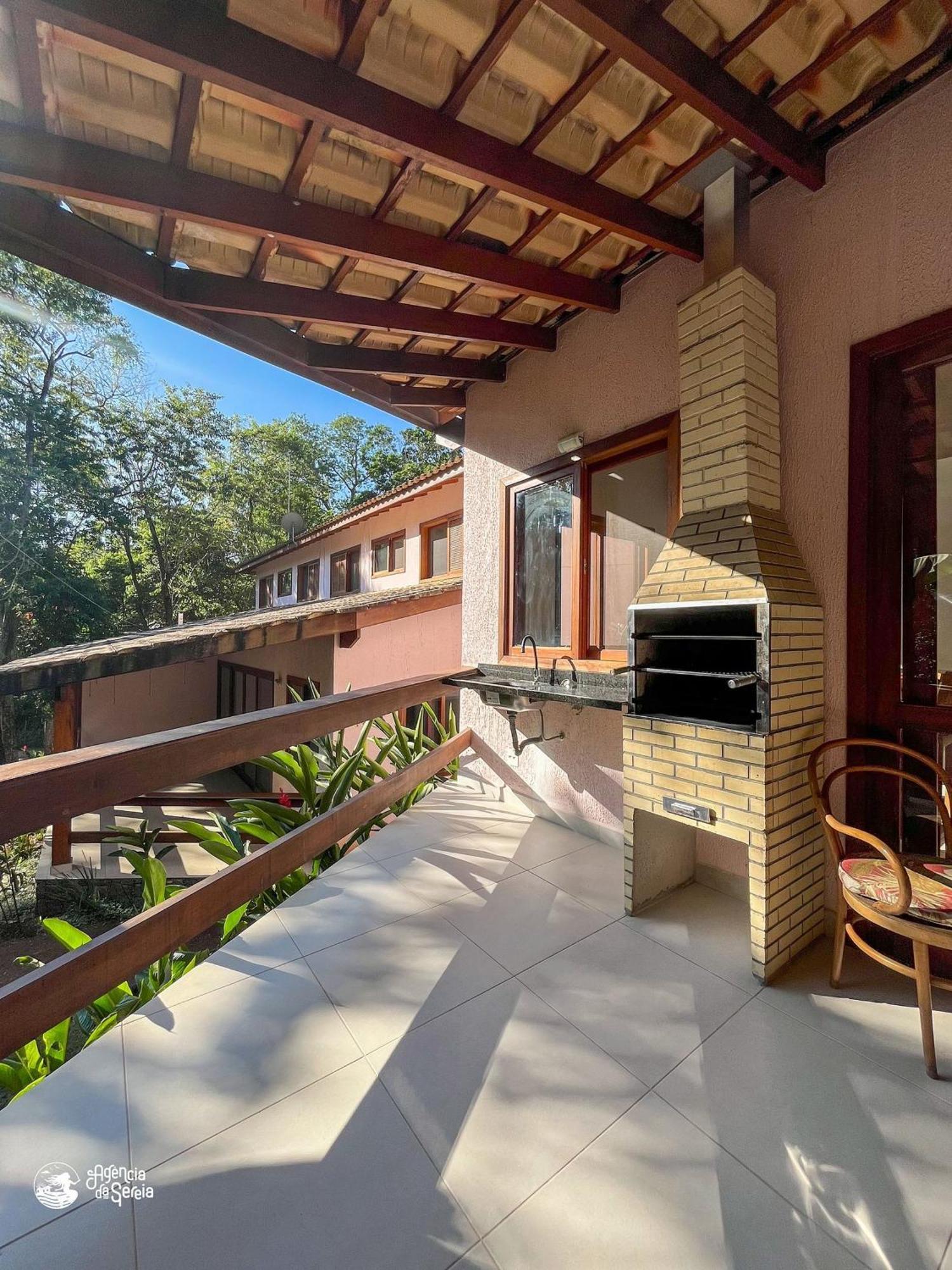 Linda Casa Com Varanda Gourmet Em Condominio Ilhabela Luaran gambar